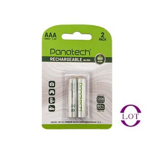 باتری نیم قلمی قابل شارژ 900mAh پاناتک مدل HR03