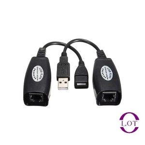 تبدیل اکستندر USB با کابل شبکه مدل 042
